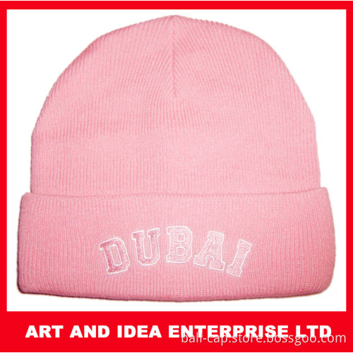 Latest promotion knitting custom beanie hats 2014